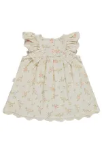 Bebek Jile ve Elbise 0-24 Ay Krem - Paket