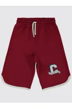 Erkek Çocuk Kapri 10-13 Yaş Bordo - Paket