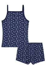 Ensemble de sous-vêtements pour filles de 2 à 9 ans, indigo - Lot