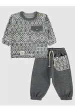 Baby Set 0-24 Months Anthracite - Package