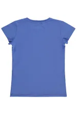 Kız Çocuk Tişört Km 10-13 Yaş Koyu Mavi - Paket