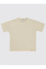 T-shirt garçon 10-13 ans ivoire - Emballage