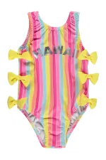 Kız Çocuk Mayo Set 6-13 Yaş Pembe - Paket