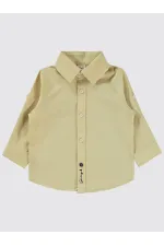 Bebek Gömlek 0-24 Ay Sütlükahve - Paket