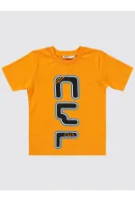 Costume garçon 2-5 ans orange clair - Emballage
