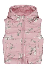 Kız Çocuk Yelek 2-5 Yaş Açık Gül Kurusu - Paket