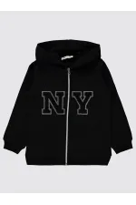 Girl Cardigan 6-9 Years Old Black - Package