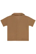 Lot de t-shirts marron pour garçons de 2 à 5 ans Lot de t-shirts marron pour garçons de 2 à 5 ans