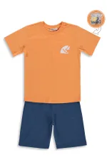 Boys' Team Set 6-9 Years Orange-Petrol - Package Boys' Team Set 6-9 Years Orange-Petrol - Package