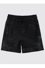 Short garçon noir 6-9 ans - Emballage