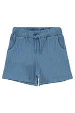 Kız Çocuk Şort 6-9 Yaş Element Mavisi - Paket