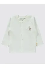 Bebek Pijama Takımı 0-24 Ay Ekru - Paket