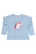 Ensemble bleu pour filles de 2 à 5 ans - Emballage