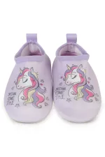 Kız Çocuk Deniz Ayakkabısı 21-25 Numara Lila - Paket