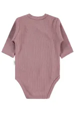 Bebek Çıtçıtlı Badi 0-24 Ay Kahve - Paket