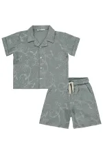 Boys' Team Set 2-5 Years Old, Light Green - Pack