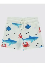 Shorty garçon 2-5 ans écru - Paquet