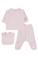 Ensemble de body bébé 0-24 mois rose clair - Emballage