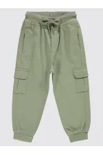 Erkek Çocuk Pantolon 2-5 Yaş Açık Haki - Paket