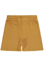 Kız Çocuk Şort 10-13 Yaş Hardal - Paket