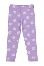 Leggings pour filles, 6-9 ans, lilas - Lot