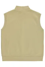 Erkek Çocuk Yelek 10-13 Yaş Vizon - Paket