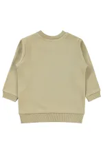 Baby Sweatshirt 0-24 Months, Light Brown - Pack