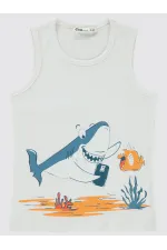 Erkek Çocuk Tişört 2-5 Yaş Beyaz - Paket