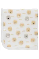 Bebek Battaniye ve Kundak 0-24 Ay Ekru - Paket