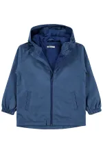 Erkek Çocuk Yağmurluk 6-9 Yaş Petrol - Paket