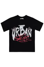 Erkek Çocuk Tişört Km 2-5 Yaş Siyah - Paket