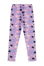 Girls' Leggings Km 6-9 Years Lilac - Package