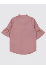Kız Çocuk Gömlek 10-13 Yaş Pudra - Paket