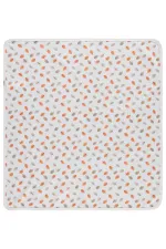 Ensemble couverture et lange pour bébé 0-24 mois, écru - Emballage