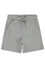 Boys' Capri Pants, Ages 10-13, Grey Melange - Pack