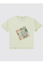 T-shirt garçon 6-9 ans écru - Emballage