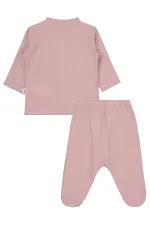 Bebek Pijama Takımı 0-24 Ay Pembe - Paket