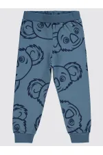 Bas de survêtement garçon 2-5 ans indigo - Emballage