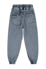 Pantalon bleu glacier pour fille (10-13 ans) - Emballage