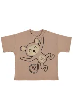 Baby T-shirt 0-24 Months Light Brown - Pack Baby T-shirt 0-24 Months Light Brown - Pack