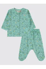 Bebek Pijama Takımı 0-24 Ay Mint - Paket