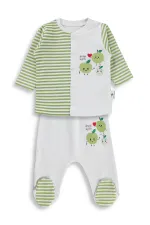 Bebek Pijama Takımı 0-24 Ay Ekru - Paket