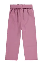 Girls' Trousers, Ages 2-5, Rose Pink - Pack