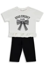 Girls' Team Set 2-5 Years Old, Off-White - Package