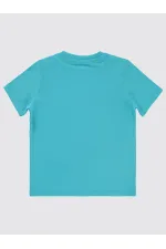 Boys T-Shirt 2-5 Years Turquoise - Package