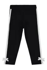 Girls' Leggings, Ages 2-5, Black - Pack