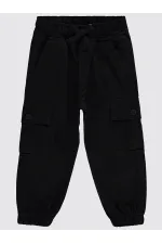 Boy's Trousers 2-5 Years Old Black - Pack