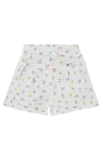 Bebek Şort 0-24 Ay Ekru - Paket