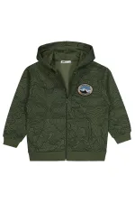 Erkek Çocuk Hırka 10-13 Yaş Koyu Haki - Paket