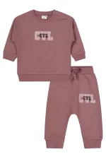 Ensemble bébé 0-24 mois marron - Emballage